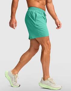 Pantalones Cortos de Primera Calidad de Marca Personalizada OEM para Hombre, Casuales, con Botones, Antiarrugas, Transpirables, de Spandex/Algodón - Product Image 2