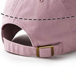 Gorra de Béisbol Unisex de Color Sólido, 6 Paneles, Ajustable, de Algodón, para Uso Casual, para Adultos - Product Image 4