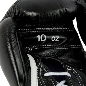 Gants de boxe de qualité supérieure, design OEM à lacets, réglables, pour l'entraînement sportif de combat, par AMAZING INDUSTRIES - Product Image 6