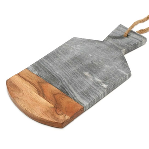 Juego de 3 Tablas de Cortar de Madera Sostenible de Diferentes Tamaños para Cortar Carne, Verduras y Pan, Aptas para Lavavajillas, Hechas a Mano en India - Product Image 1