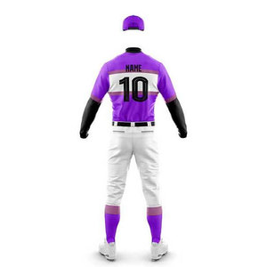 2025 nuevo uniforme de béisbol ligero y cómodo precio razonable uniforme de béisbol para adultos - Product Image 4