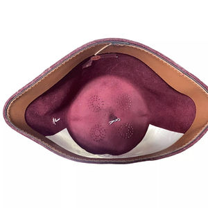 หมวกเฟซชรินเนอร์ส ประดับพู่ ขนาดใหญ่ ทำจากขนสัตว์ วินเทจ ประดับอัญมณ์ สีแดงเบอร์กันดี หมวกฟรีเมสัน คุณภาพสูง ผลิตตามสั่ง ขายดีที่สุด ขายดี - Product Image 6