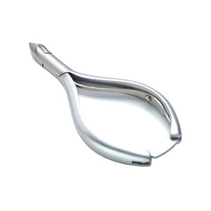 High Quality Cuticle Nail Nipper Round Handle German Steel Durable Sharp Blades Cuticle <b>Cutter</b> With Handle <b>Lock</b> For beauty - Product Image 2