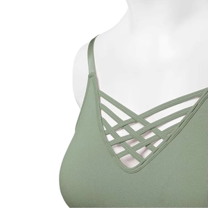 Sujetador Deportivo para Mujer, Tejido Ligero y Suave, Elástico y Cómodo para Gimnasio, Yoga, Entrenamiento y Uso Casual - Product Image 2