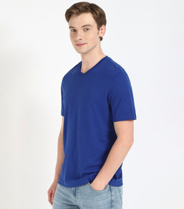 Camisetas de Cuello Redondo para Hombre, 100% Algodón, Tejido de Punto, Marca Propia, Tela Suave, Venta al por Mayor, Uso Diario Informal - Product Image 6