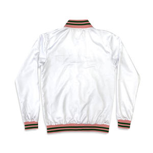 Veste Bomber de Baseball en Satin Premium pour Hommes Style Équipe Quilted Warm Streetwear Vêtement d'Extérieur - Product Image 3