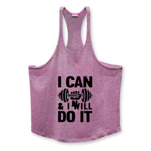 Musculation Stringer débardeur couleur personnalisée sans manches hommes Fitness gilet maillots vêtements de sport entraînement débardeur - Product Image 1