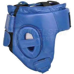 Protector de Cabeza Completo de Cuero de Alta Calidad y Comodidad, Diseño Personalizable para Taekwondo y Boxeo, Protección Segura para Sparring - Product Image 3