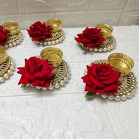 Bougeoir chauffe-plat en métal élégant et antique Accent décoratif pour la fête de mariage, le salon et le décor de festival romantique