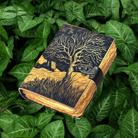 Journal en cuir indien journal gothique cahier The Phoenix Grimoire Print Vintage Handmade Journal Book of Shadows Witchcrafts