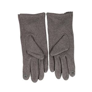 <b>Men</b> Women Fashion Winter Breathable Fleeced Warmed <b>Mittens</b> Wool Waterproof Leather Gloves From Pakistan - Product Image 3