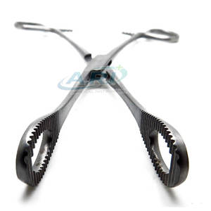 Pinzas para Sujetar Esponjas Quirúrgicas de Acero Inoxidable, Instrumentos Médicos, Pinzas para Sujetar Esponjas para Uso Quirúrgico - Product Image 6