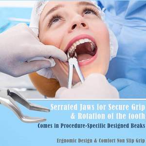 Fabricant fournisseur meilleure vente Pinces/instruments d'extraction de dents dentaires personnalisées - Product Image 2