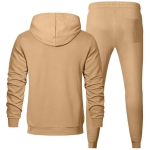 Sweatpants and Hoodie <b>Set</b> Men Custom Heavyweight Cotton 400Gsm Hoodie tracksuit for man, 100% cotton - Product Image 2