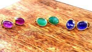 ชุดต่างหูแบบห้อยชุบทองสเตอริ่ง925ชุดเครื่องประดับแฟชั่นสำหรับผู้หญิงทันสมัยไม่ซ้ำใครอัญมณีทับทิมสไตล์คลาสสิก - Product Image 2