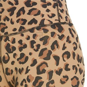 Leggings pour femmes de haute qualité, personnalisés, tricotés, taille mi-haute, respirants, antibactériens, pour la gym et les tenues décontractées - Product Image 5