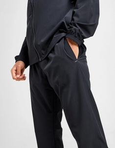 Survêtement imperméable noir pour homme avec capuche Veste zippée légère et pantalon pour les activités de plein air et les sports - Product Image 3