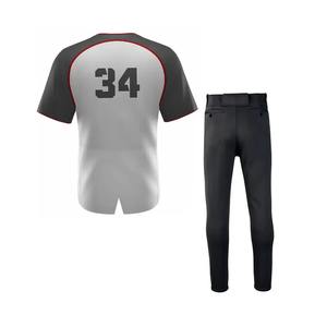 Votre propre conception Uniformes de baseball et softball Ensemble d'uniformes de baseball en polyester 100% Uniforme de baseball personnalisé pour hommes et jeunes - Product Image 4