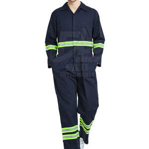 Service OEM Fourniture d'usine Combinaison de sécurité Vêtements de travail Combinaison de sécurité Combinaison de sécurité à manches longues - Product Image 1