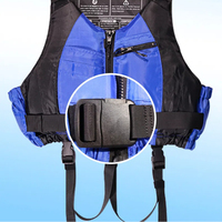 Gilet de sauvetage professionnel pour adultes à grande flottabilité, idéal pour le surf, le rafting et les activités nautiques, gilet de flottabilité portable