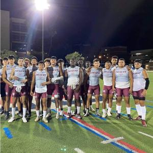 Premium Custom 7V7 uniformes de fútbol americano transpirable Spandex práctica conjuntos más opción de tamaño de alta calidad sublimación mate - Product Image 2