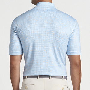 Chemises de golf décontractées et athlétiques de qualité supérieure pour hommes, chemises de golf de grande taille extensibles avec logo brodé et toutes imprimés - Product Image 2