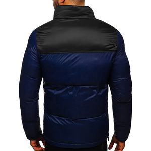 Manteau d'hiver rembourré de haute qualité avec logo personnalisé pour hommes Veste bouffante brillante en toile Designer Nouveau directement du fabricant - Product Image 2