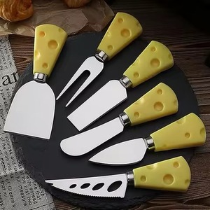 Ensemble de vaisselle en pierre d'agate tendance, ensemble de couverts pour le fromage, articles ménagers - Product Image 4