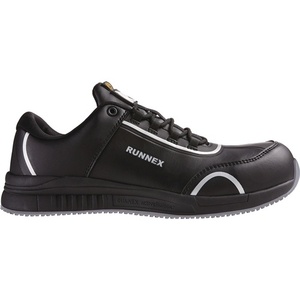 ESD Safety Shoes for Men Size 45 Black W.11 S3S FO SR EN20345 - Product Image 1