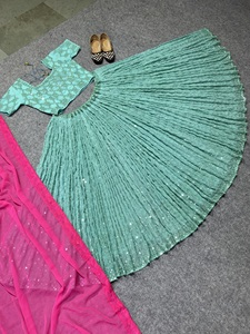 2023 diseñador de alta calidad nupcial Lehnga Choli ropa india y paquistaní para bodas y fiestas gran oferta a precio mayorista - Product Image 2