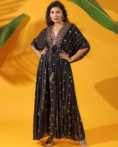 Meilleure vente Robes longues imprimées décontractées pour femmes mode soie femmes robe longue 100% coton - Product Image 2