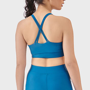 Soutien-gorge de sport sans couture à soutien élevé à vendre Pakistan Soutiens-gorge d'entraînement fabriqués en usine et soutien-gorge de sport - Product Image 4