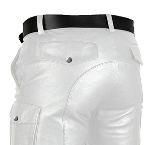 Pantalones Cortos de Cuero para Hombre de Alta Calidad, Más Vendidos, Precio Razonable, Uso Casual, Pantalones Cortos de Cuero para Hombre en Oferta para Venta en Línea - Product Image 6