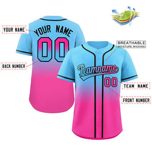 Camiseta de Softbol Deportiva Profesional para Hombre, Sublimación OEM, Jersey de Béisbol Juvenil - Product Image 2