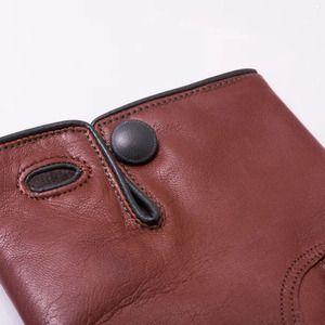 SAAR INDUSTRIES nouveauté en cuir d'agneau souple écran tactile hiver extérieur décontracté doigt complet gants d'habillage thermique - Product Image 2