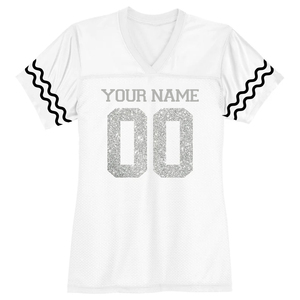 Ensemble de maillot de football américain personnalisé en tissu polyester léger et performant, à séchage rapide - Product Image 4