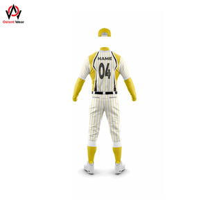 Nouveau modèle d'ensemble d'uniformes de baseball pour hommes séchage rapide vêtements de sport respirants prix de gros uniforme de softball maillots de baseball personnalisés - Product Image 6