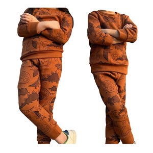 Costume personnalisé pour garçon pull décontracté ensemble de vêtements pour enfants ensemble de survêtement pour bébé deux pièces de sport ensemble de survêtement pour bébé ensemble de survêtement pour enfants - Product Image 2