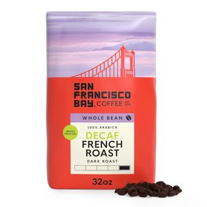 Café de la Bahía de San Francisco - Café en Grano Tostado Oscuro Descafeinado - Tostado Francés Descafeinado (Bolsa de 2 lb) - Procesado con Agua Suiza - Product Image 3
