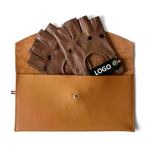 Guantes de Conducción de Piel de Oveja Auténtica de Alto Rendimiento, Elegantes y a la Moda con Diseño Personalizado - Product Image 4