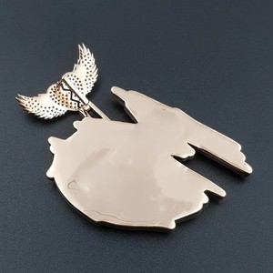 LL personalizado 3D colgante personalizado 925 plata esterlina diamante oro blanco IGI certificado estilo Hip Hop nombre pasa regalo - Product Image 2