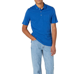 Vêtements décontractés hommes polos les plus vendus nouveaux modèles polos respirants avec logo personnalisé pour hommes à bas prix - Product Image 4