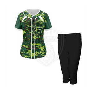 Venta al por mayor de ropa deportiva, uniforme de sóftbol juvenil a la venta con uniforme de sóftbol ligero para adultos - Product Image 6