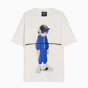 Camiseta con estampado de pantalla, camiseta de gran tamaño para mujer, camiseta cuadrada de algodón 100%, camiseta de peso pesado, camisetas gráficas para mujer - Product Image 1