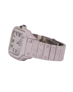 Reloj de diamantes VVS Moissanite de lujo, relojes mecánicos personalizados de Hip Hop, relojes mecánicos de lujo para hombres, tarifa al por mayor - Product Image 4