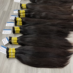 Stock limitado: Extensiones de cabello humano virgen vietnamita de un solo donante – Liso natural, textura sedosa, sin enredos, sin caída - Product Image 2