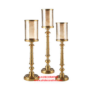 ที่ใส่เทียนทีไลท์เคลือบอลูมิเนียมสีทองพร้อมชุด6ขนาดที่แตกต่างกันของตกแต่งโต๊ะในบ้านงานเลี้ยง - Product Image 6
