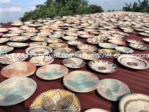 Wholesale Handmade Bamboo Rattan <b>Wall</b> <b>Decor</b> Set of 9 Pieces for Luxury Living Room, Hotel, Resort & Interior Design Projects - Product Image 6