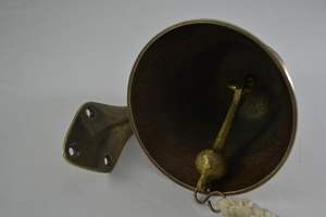 Campana Náutica de Latón de 5 Pulgadas - Campanas Náuticas para Decoración de Cuarto de Bebé (7 Pulgadas Roja) Decoración Marítima para el Hogar - Product Image 6