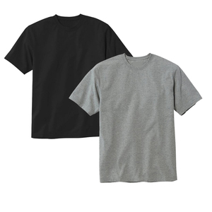 Prix usine 3 Pack Hommes Élégant Poids Lourd 100% Coton T-Shirts Tissu Personnalisé Respirant En Gros Vinh Hung Vietnam - Product Image 1